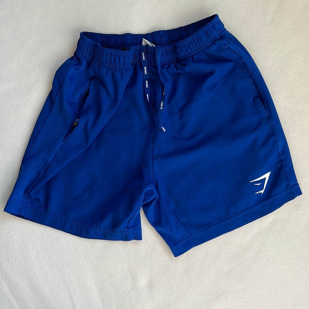 Men’s Small blue Gymshark shorts